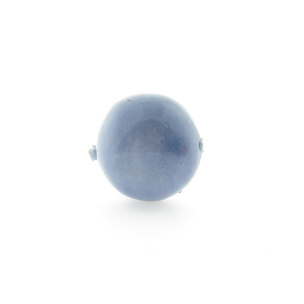20MM Light Blue Paper Mache Bead (12 pieces)