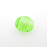 13MM Green Baroque Rondel Bead (36 pieces)