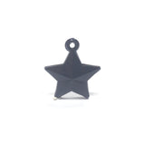 20MM Black Faceted Star Drop (36 pieces)