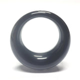 36MM Black Hoop Drop (12 pieces)