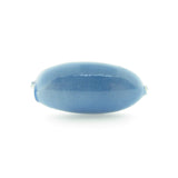 30X14MM Blue Paper Mache Oval Bead (12 pieces)