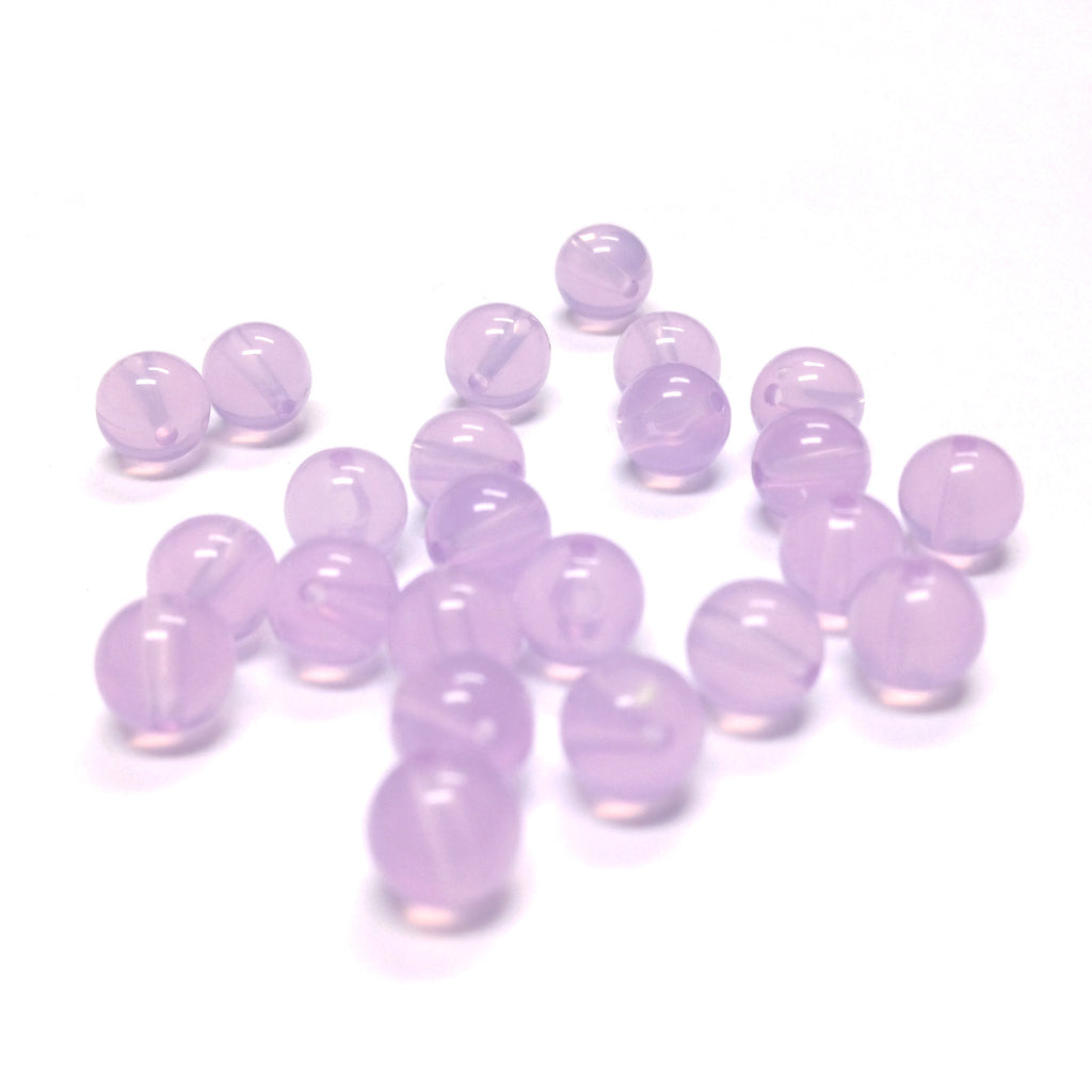 10MM Lilac Opal Beads (200 pieces)