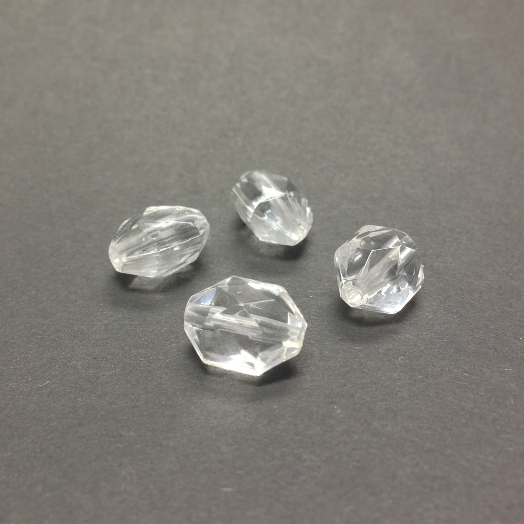 14X10MM Crystal Faceted Bead (72 pieces)
