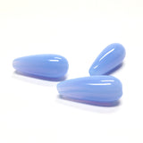 22X9MM Sapphire Opal Pear Glass Bead (12 pieces)