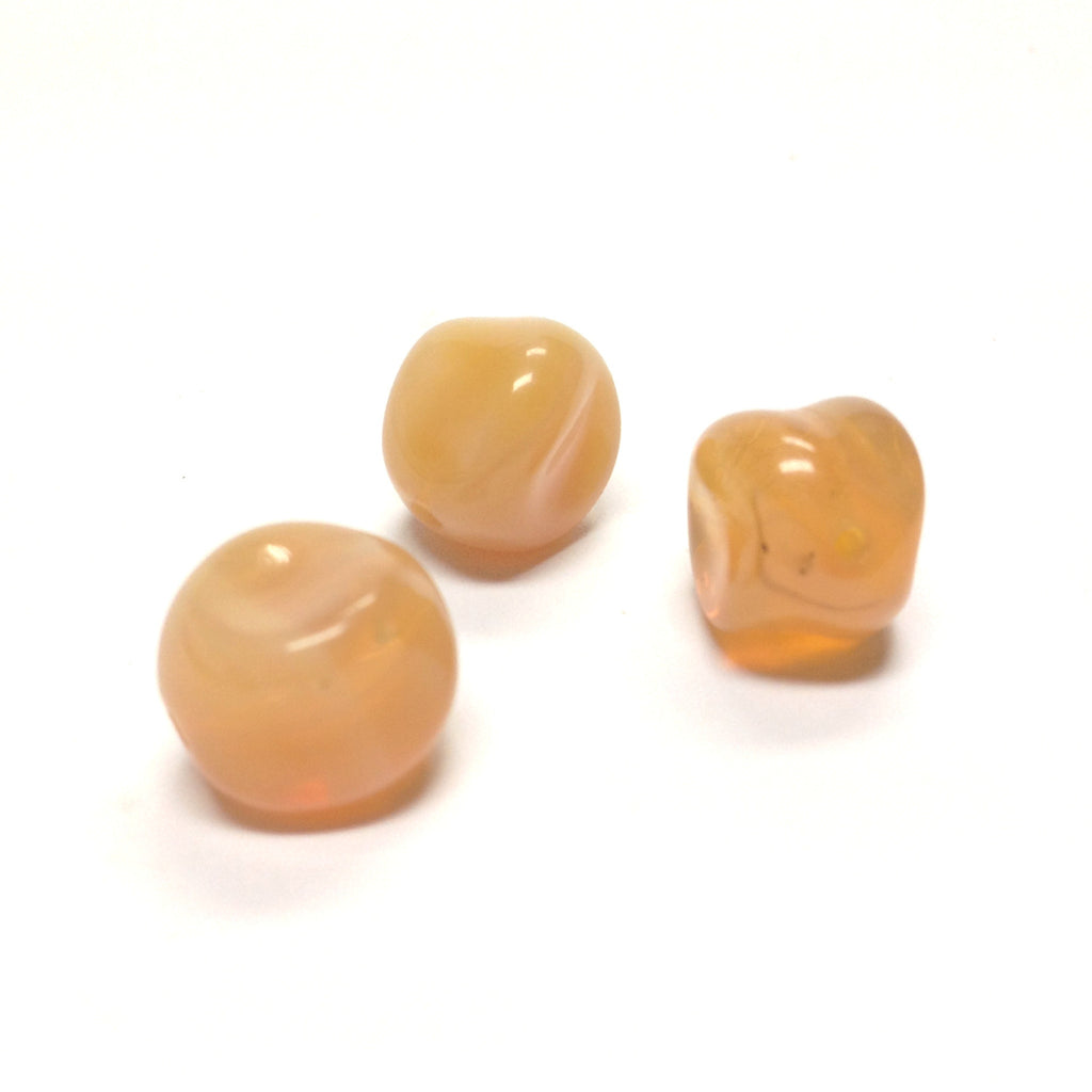 12MM Topaz Opal Glass Nugget Bead (36 pieces)