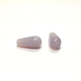 16X7MM Amethyst Opal Pear Glass Bead (36 pieces)