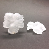 26MM Crystal Mat Flower Drop (36 pieces)