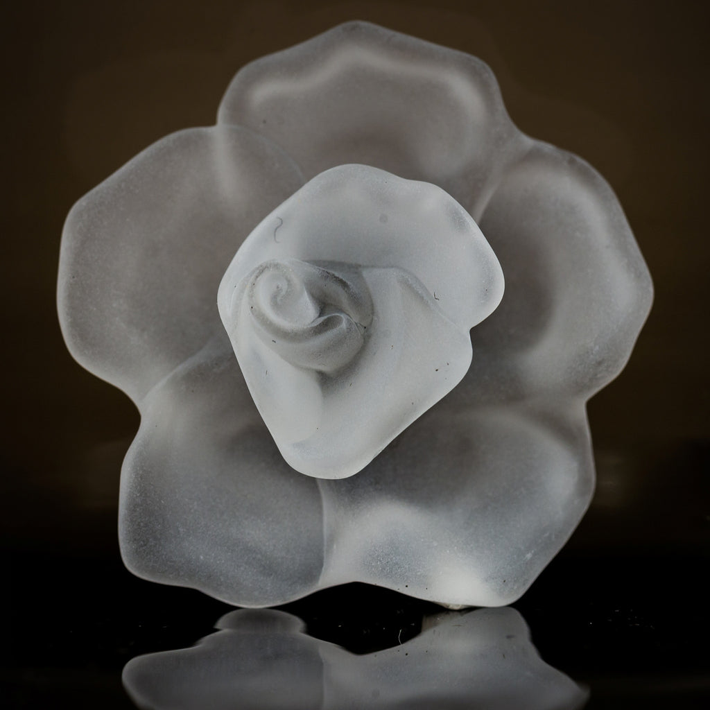 53MM Crystal Mat Flower Cab (6 pieces)