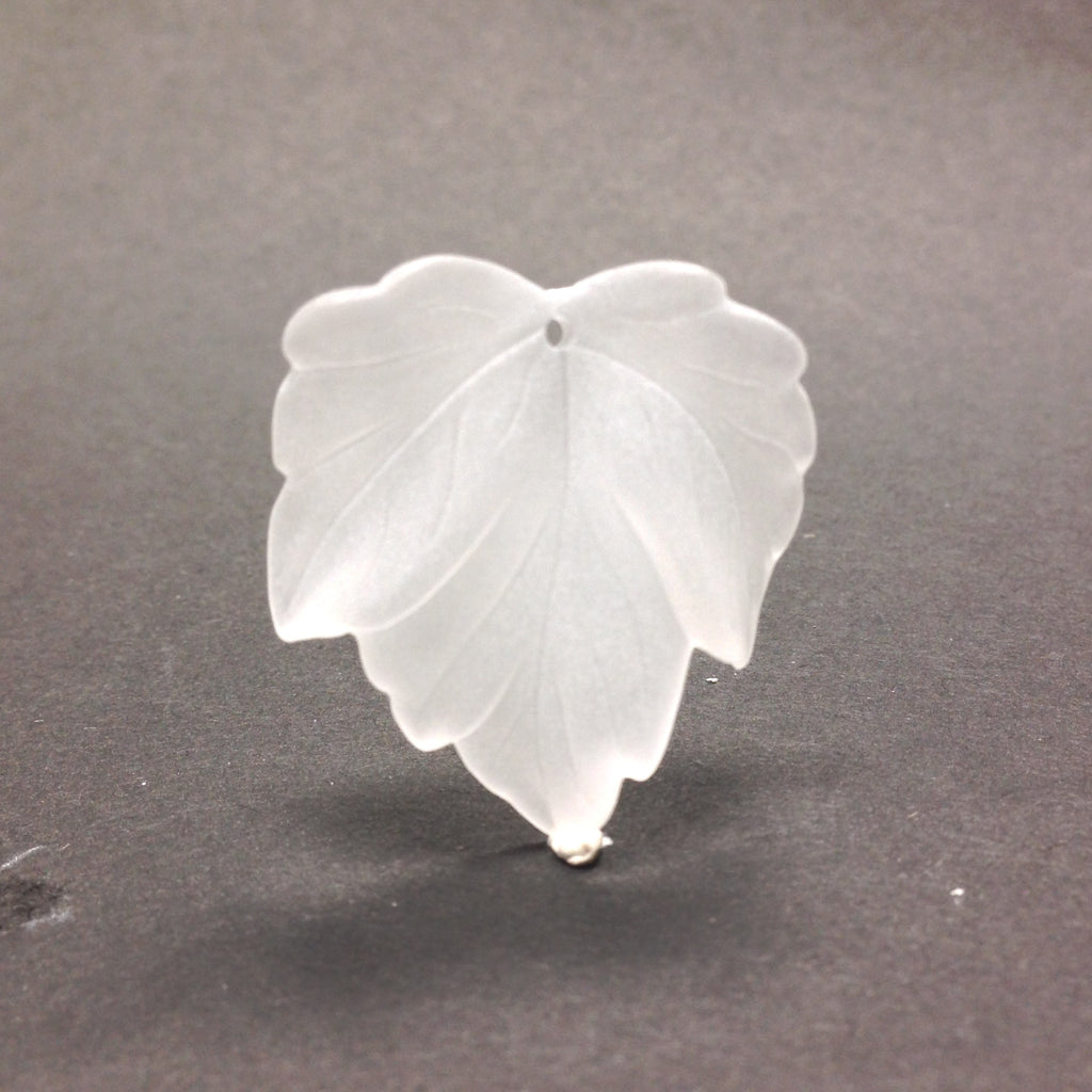 30X26MM Crystal Mat Leaf (36 pieces)