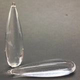 48X14MM Crystal Drop With Loop (12 pieces)