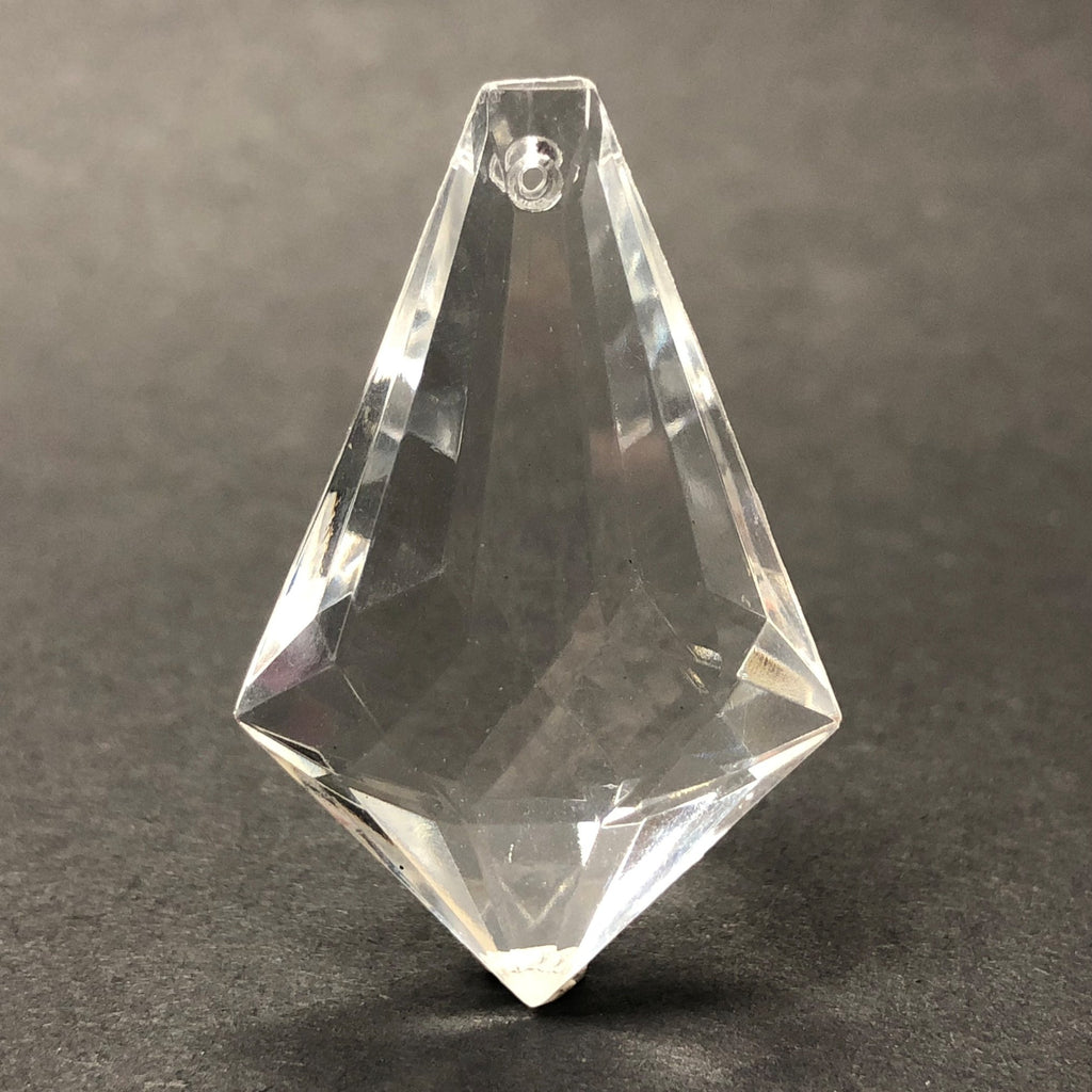 50X32MM Crystal Faceted Drop (12 pieces)
