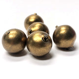 16MM Gold Paper Mache Bead (12 pieces)