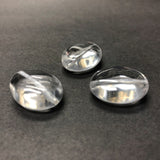 22X18MM Crystal Baroque Oval Acrylic Bead (24 pieces)