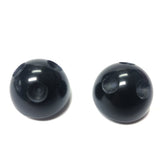 24MM Black Button (For S29 Stones) (6 pieces)
