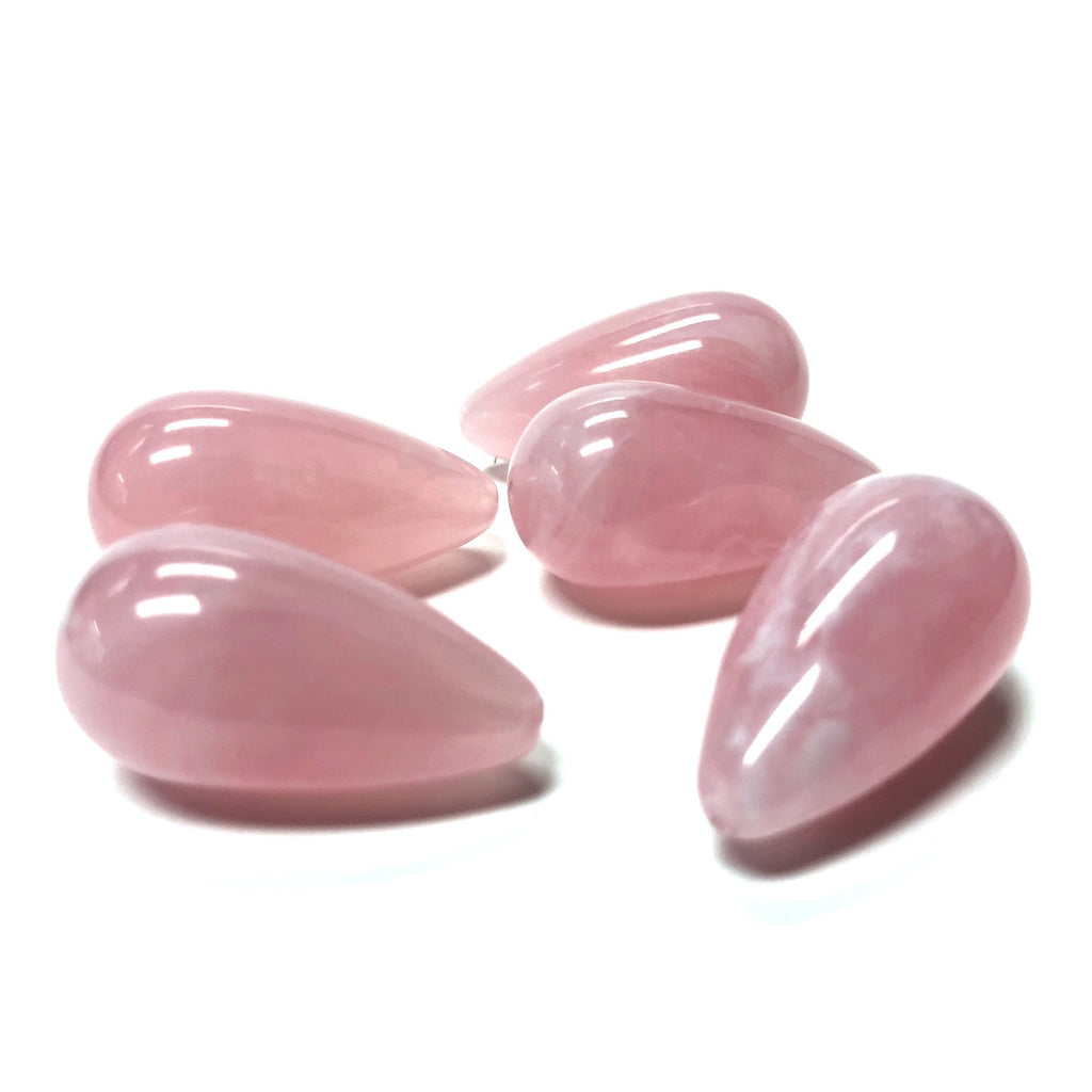 14X8MM Pink "Agate" Pear Acrylic Bead (72 pieces)