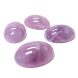 40X30MM Lilac "Agate" Oval Acrylic Cab (12 pieces)