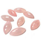 15X7MM Pink "Agate" Navette Acrylic Cab (72 pieces)