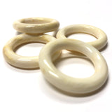 34MM "Ivorine" Acrylic Ring (12 pieces)