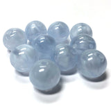 12MM Light Blue Quartz Glass Bead (24 pieces)