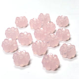 7MM Pink Opal Flower Acrylic Bead (144 pieces)