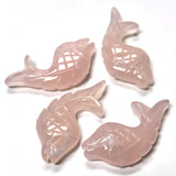 30X14MM Pink "Agate" Fish Acrylic Bead (36 pieces)