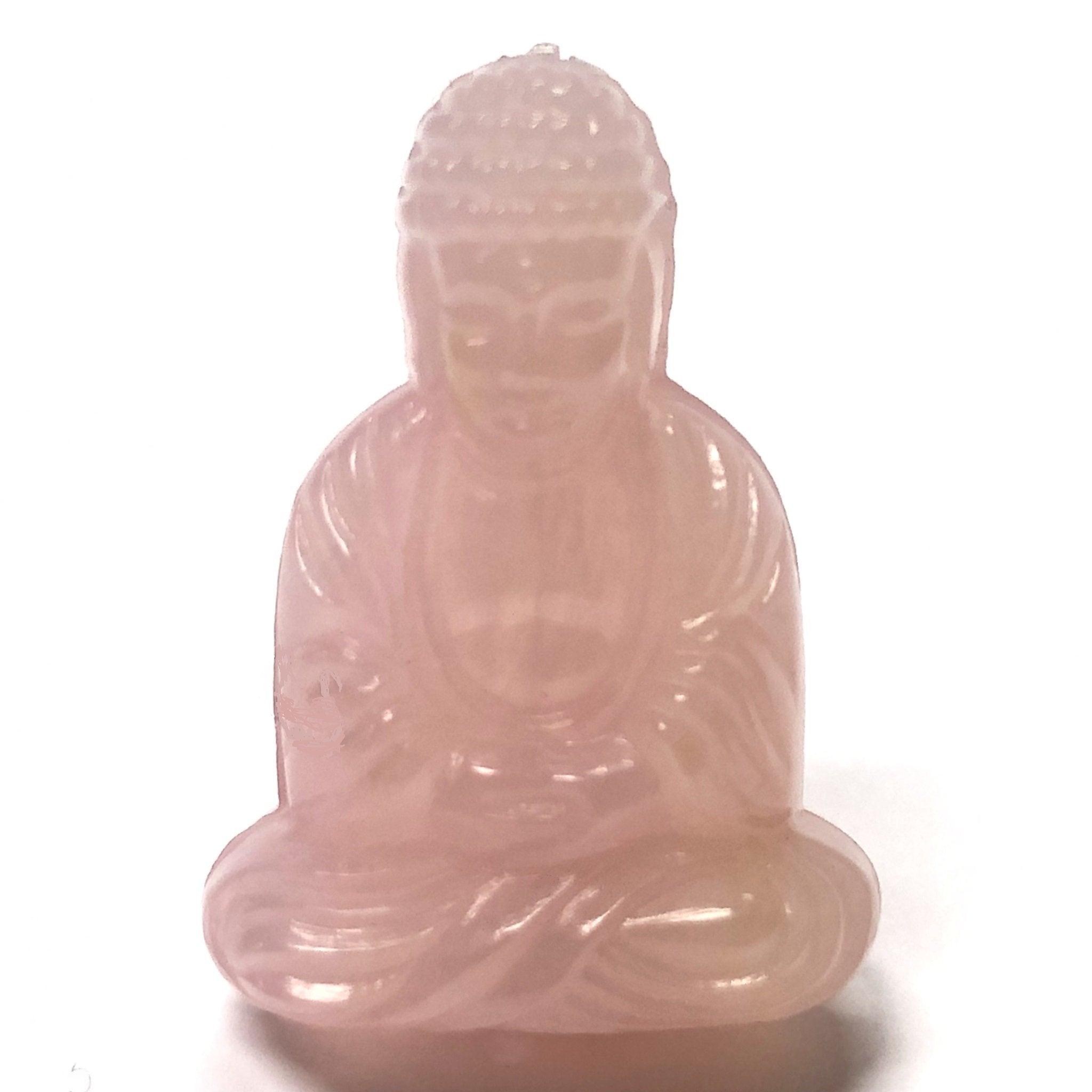 25X18MM Pink "Agate" Buddha Acrylic Bead (36 pieces)