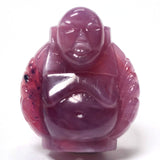 29MM Lilac"Stone" Buddha Acrylic Bead (12 pieces)