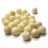 6MM "Ivorine" Rosebud Acrylic Bead (144 pieces)