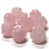 8MM Pink "Agate" Rosebud Acrylic Bead (72 pieces)