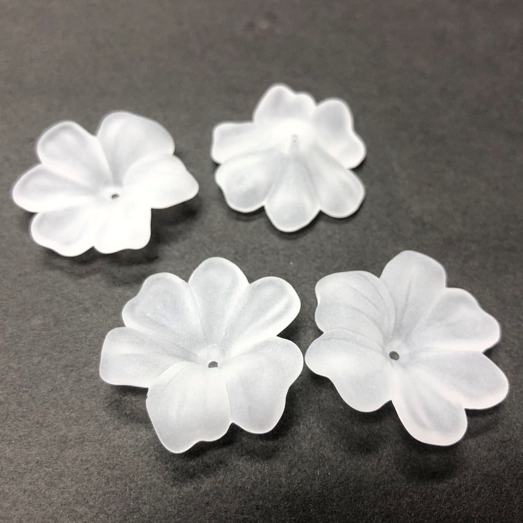 30MM Crystal Mat Acrylic Flower (36 pieces)