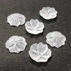 14MM Crystal Mat Acrylic Flower (72 pieces)