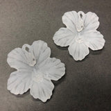 40MM Crystal Mat Acrylic Flower Drop (12 pieces)
