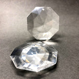 40MM Faceted Crystal Acrylic Drop (6 pieces)