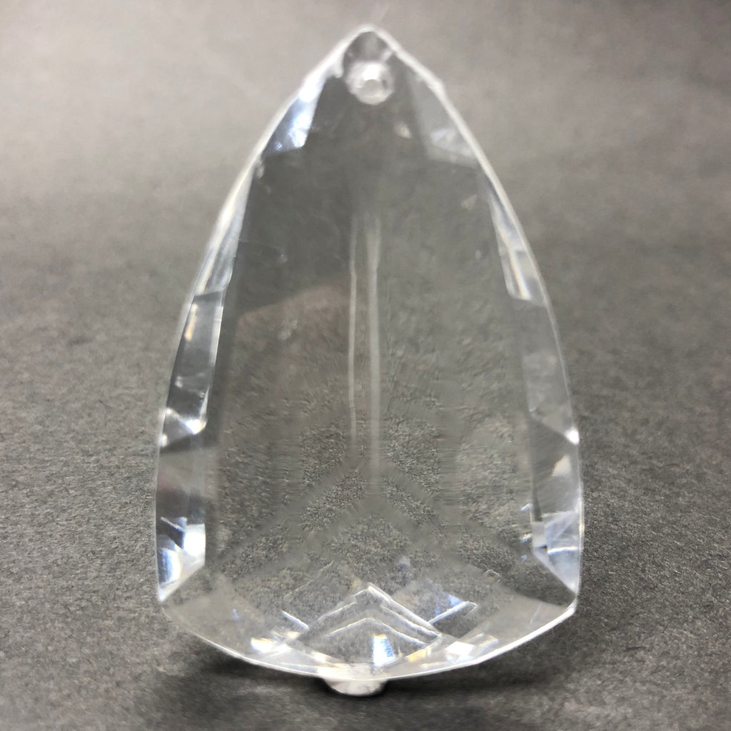 50X32MM Faceted Crystal Acrylic Drop (6 pieces)