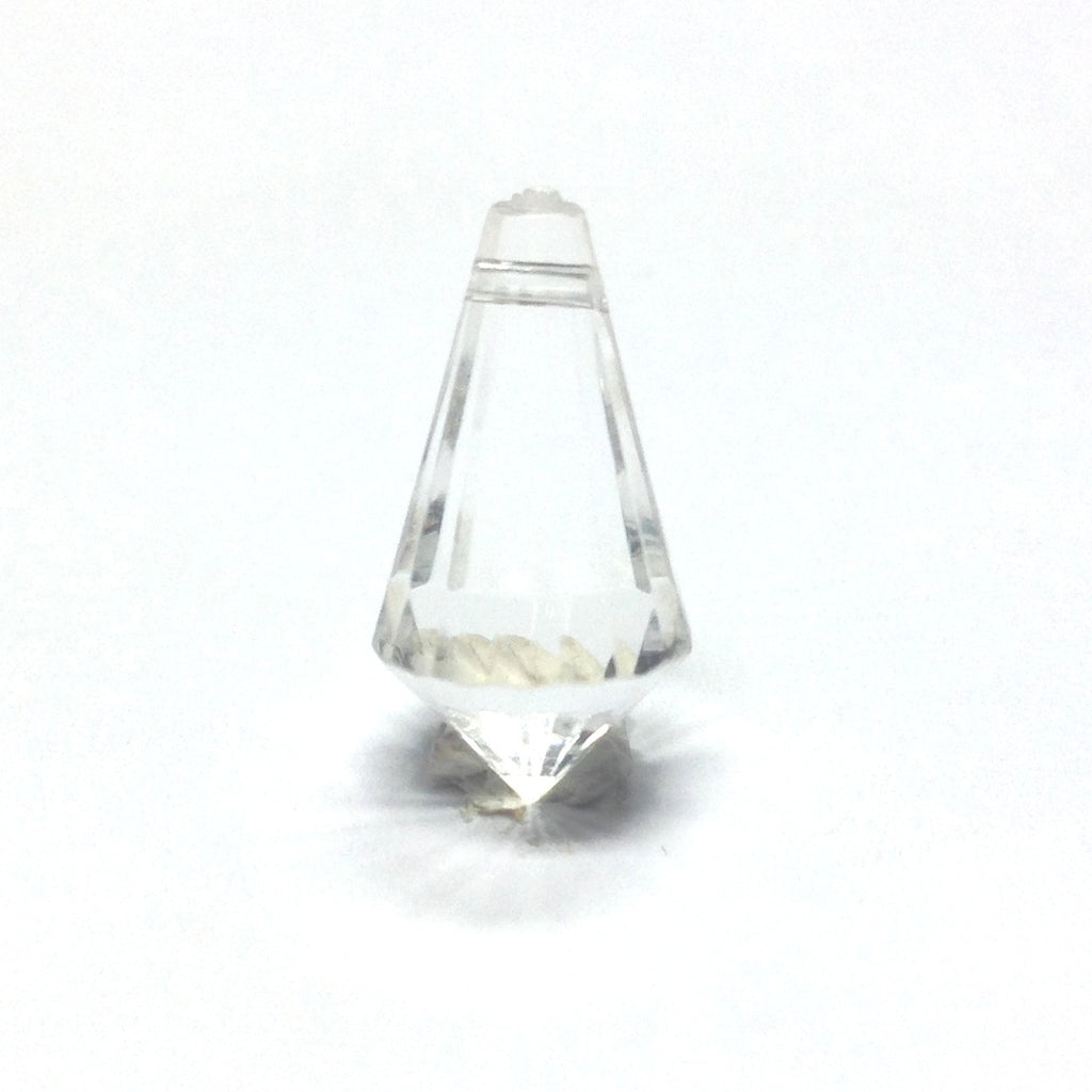 17X9MM Crystal Faceted Drop (100 pieces)