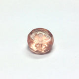 8MM Peach Glass Faceted Rondel Bead (144 pieces)