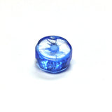 10MM Sapphire Blue Glass Rondel Bead (72 pieces)