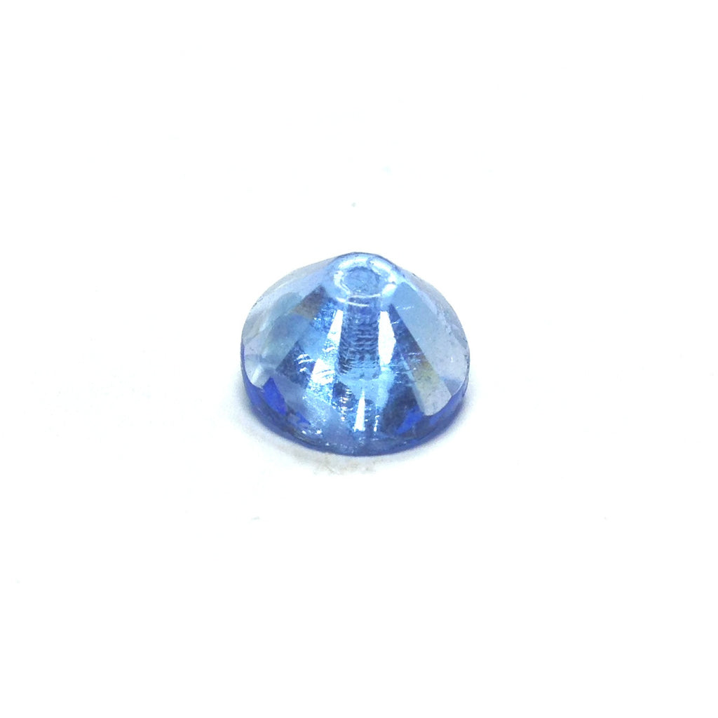 8MM Sapphire Blue Faceted Pyramid Bead (144 pieces)
