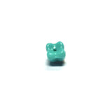 6MM Turquoise Fluted Glass Cap (144 pieces)