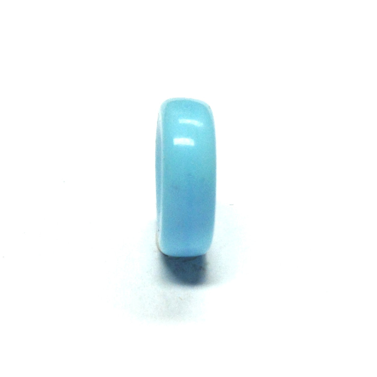 8MM Blue Turquoise Glass Rondel Bead (144 pieces)