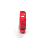 10MM Ruby Red Glass Rondel Bead (144 pieces)
