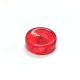 13MM Ruby Red Glass Rondel Bead (72 pieces)