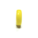 4MM Opaque Yellow Glass Rondel Bead (288 pieces)