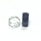 8MM Black Faceted Rondel Bead (200 pieces)