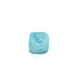 8MM Blue Glass Pyramid Bead (72 pieces)