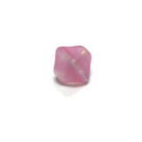 8MM Pink Glass Pyramid Bead (72 pieces)