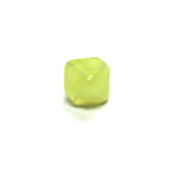 8MM Yellow Glass Pyramid Bead (72 pieces)
