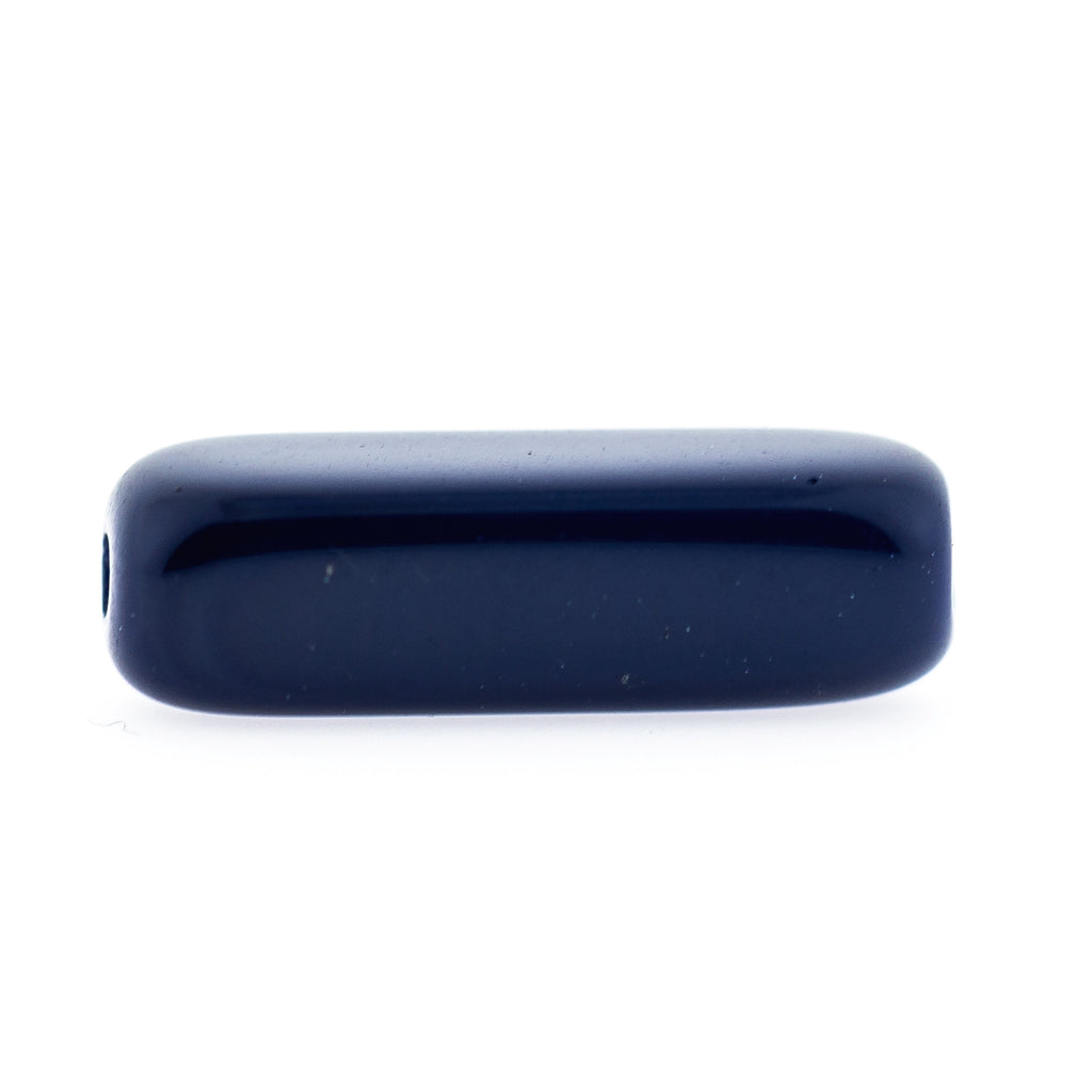 4X13MM Navy Glass Stick Bead (144 pieces)