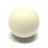 16MM Ivory Acrylic Round Bead (72 pieces)