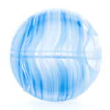 12MM Blue Glass Disc Bead (36 pieces)